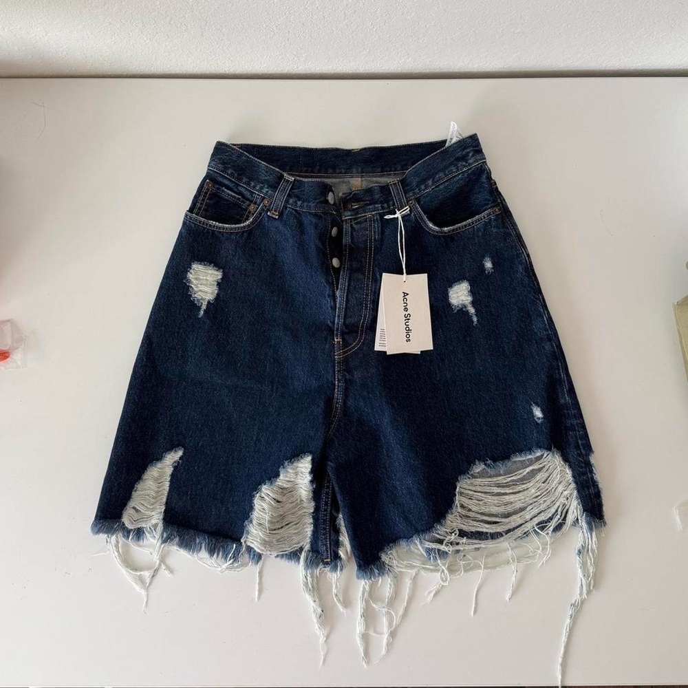 NWT Acne Studios Distressed Shorts